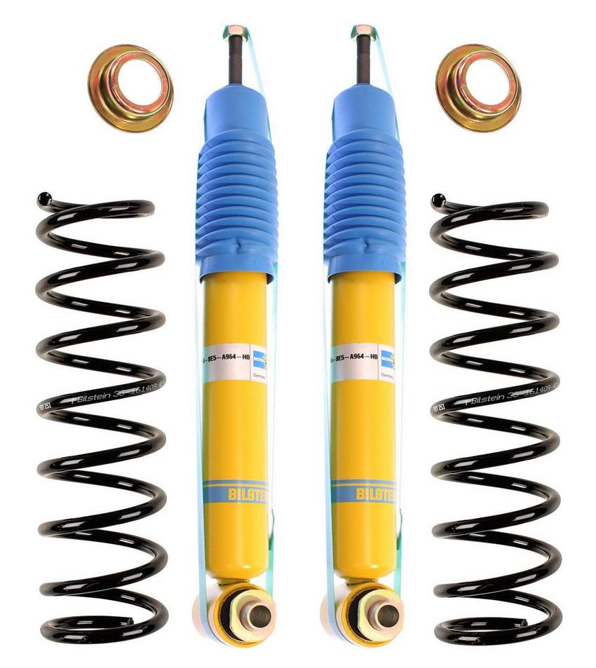 BMW Shock Absorber and Coil Spring Assembly - Rear (Standard Suspension) (B6 Performance) 33536761219 - Bilstein 3810094KIT